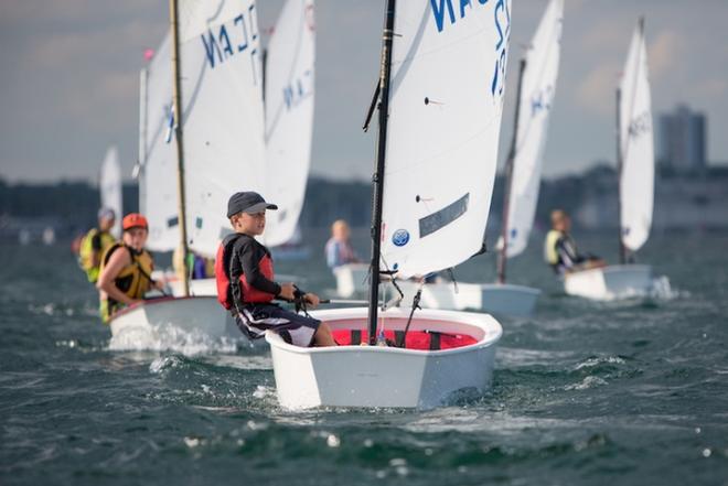 Over 400 young Optii sailors are expected to race July 18-26 in Pensacola Florida. Come for the competition and be there for the fun - USODA Opti National Championships © Dave Hein